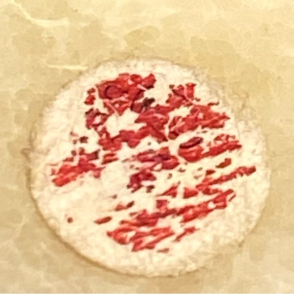 8 vintage mushroom figurine SET stone boho art painted ceramic LOT 70s MCM lot - Picture 15 of 16